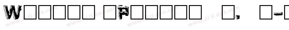 Wedgie (Plain)001.001字体转换